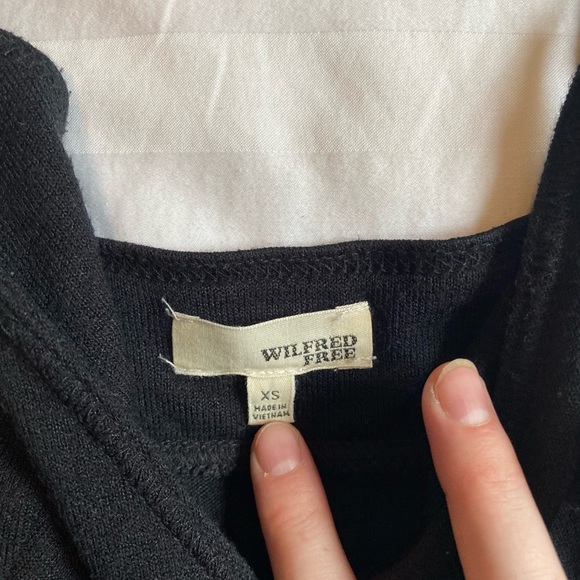 Black Bodycon Wilfred Free Dress - Picture 2 of 3